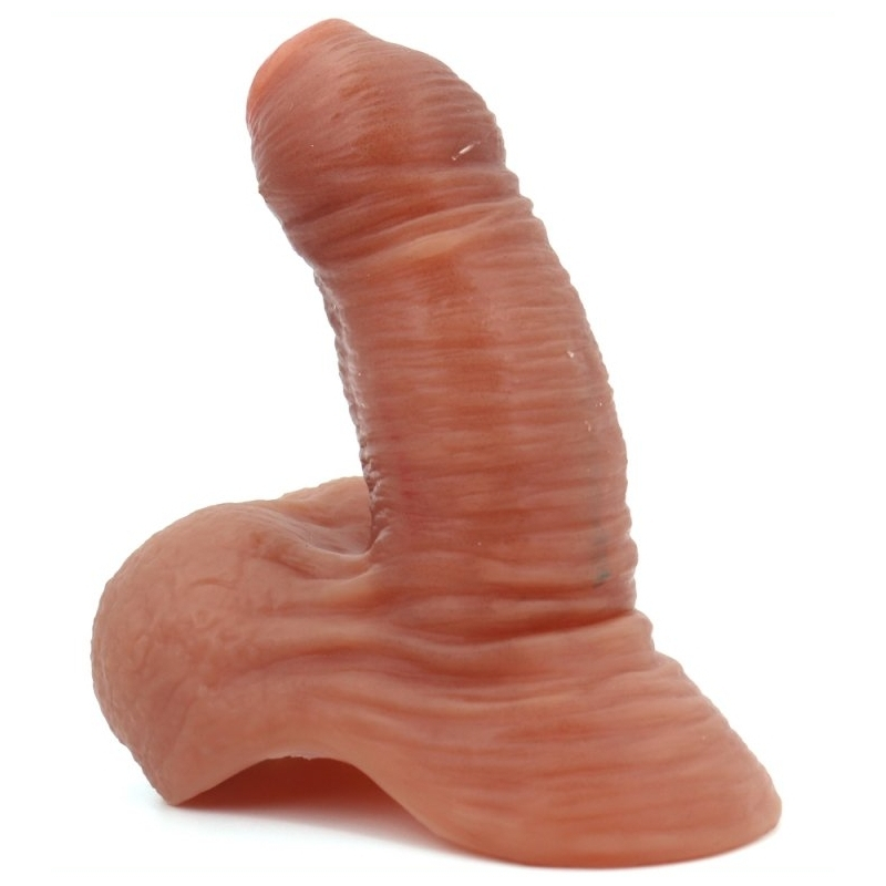 gaine souple faux penis modele m 8 x 4cm 1