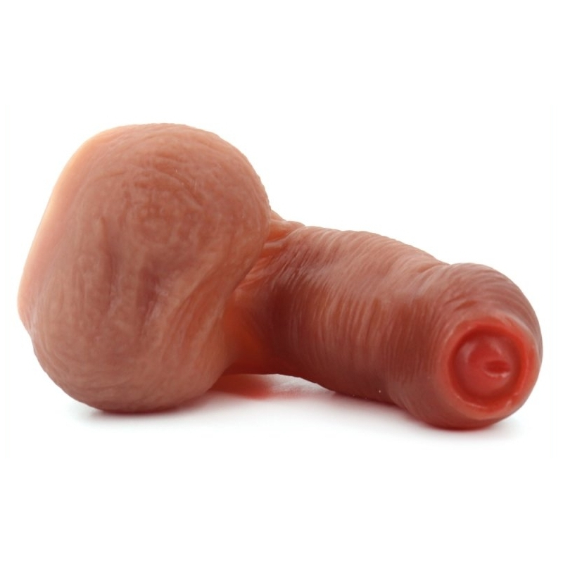 gaine souple faux penis modele m 8 x 4cm 3