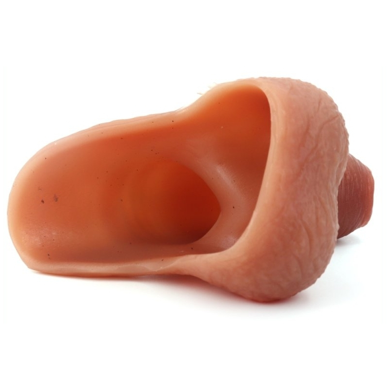 gaine souple faux penis modele m 8 x 4cm 4