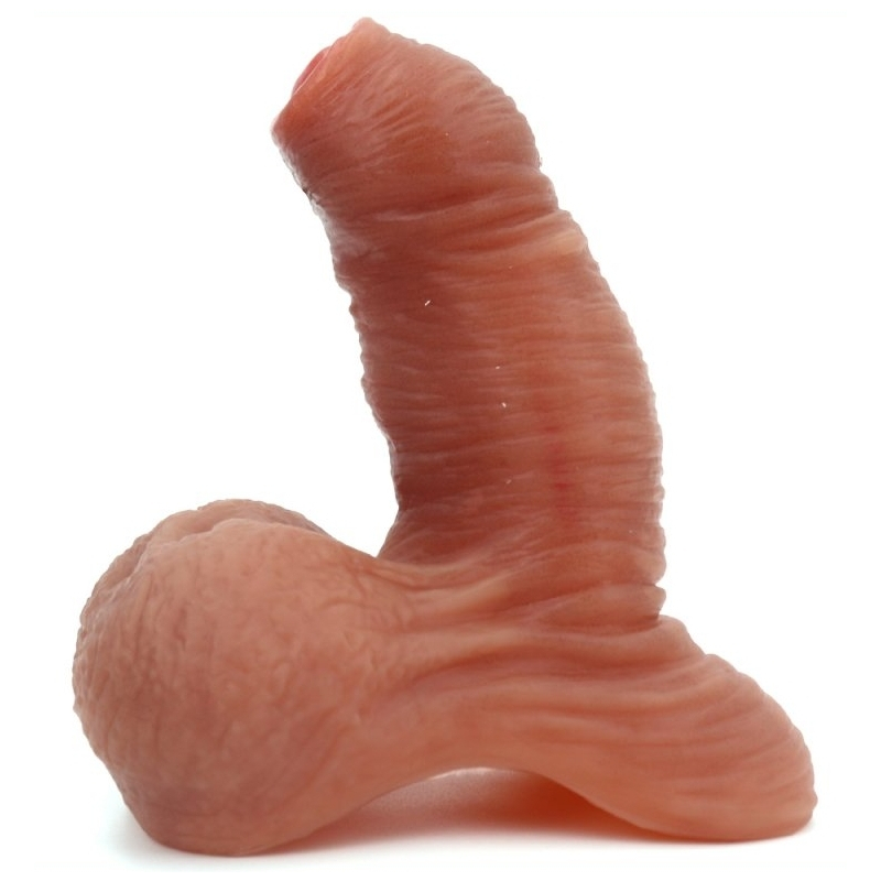 gaine souple faux penis modele m 8 x 4cm