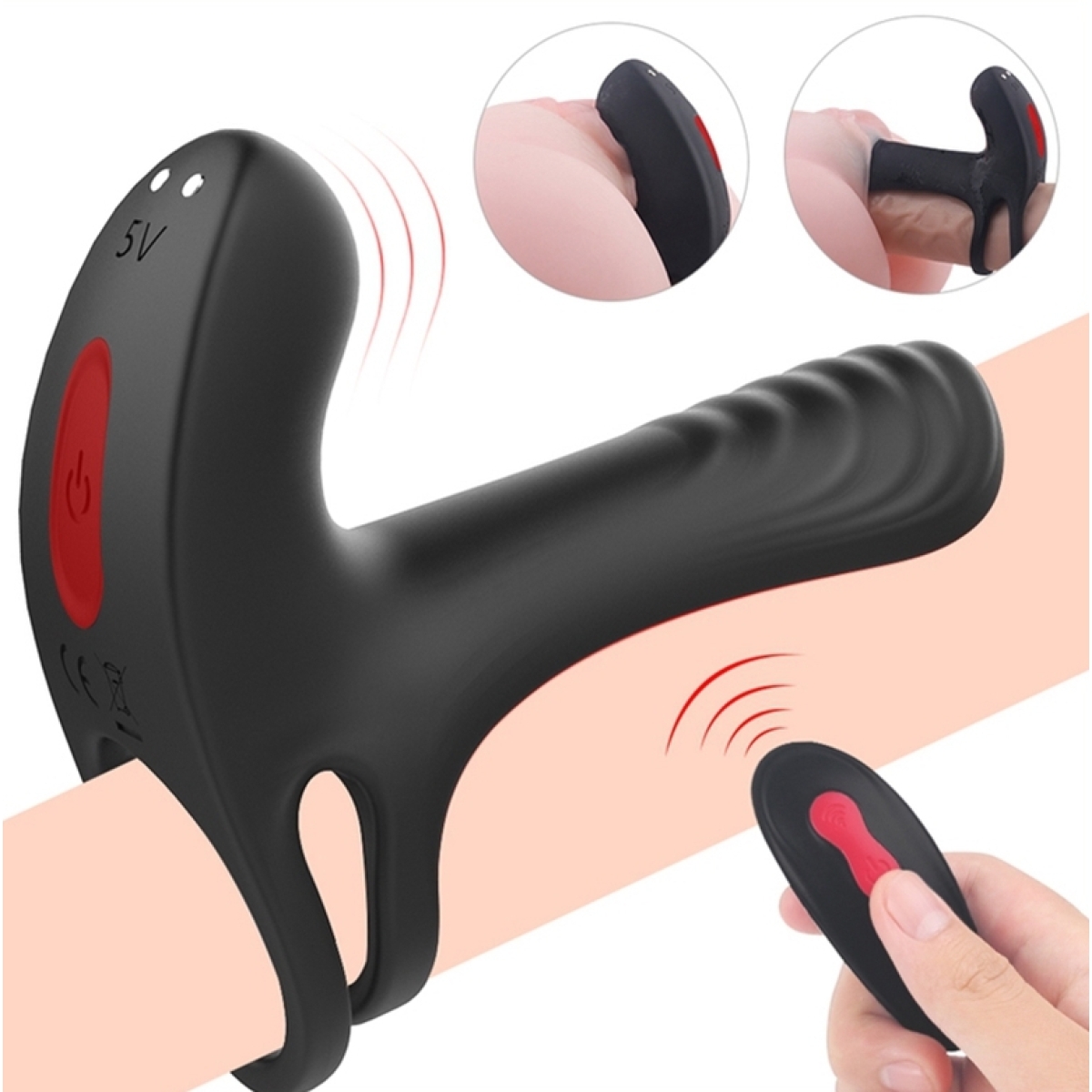 gaine vibrante franeus 9cm 9 vibrations 1