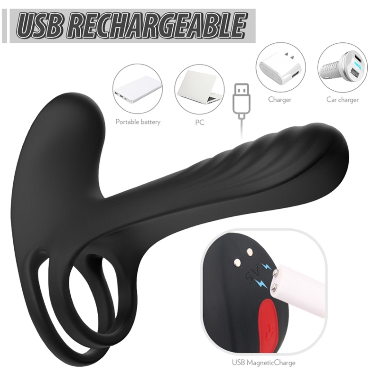 gaine vibrante franeus 9cm 9 vibrations 3