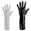 gants en latex prowler red extra larges noir