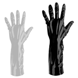 gants en latex prowler red extra larges noir
