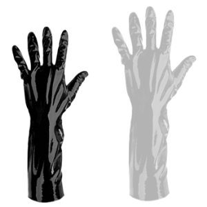 gants en latex prowler red larges noir