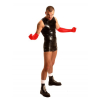 gants fist elbow rouge 2