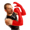 gants fist shoulder rouge