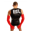 gants fist shoulder rouge 2