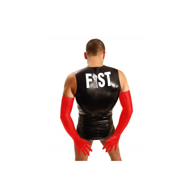 gants fist shoulder rouge 2