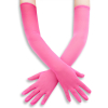 gants longs mesh gloves 50cm roses