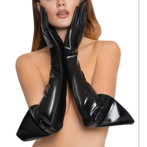 gants vinyl gloves galant noirs 6