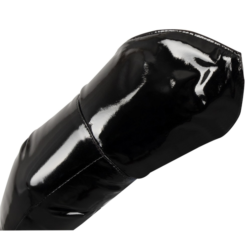 gants vinyl gloves galant noirs 9