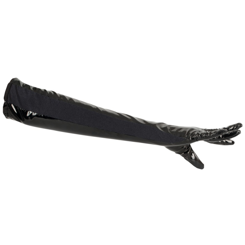 gants vinyl gloves noirs 9