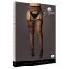 garterbelt stockings with lace top black osx 4