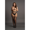 garterbelt stockings with open design black osx 6