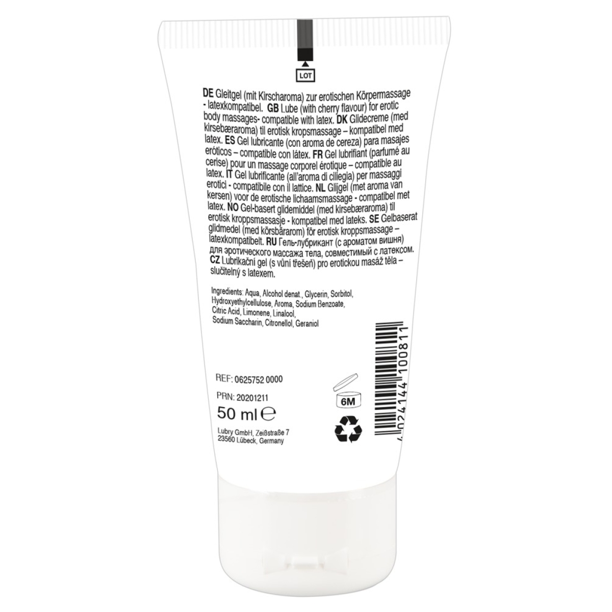 gel de massage cerise 50 ml 1
