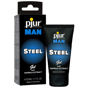 gel de massage intime steel pjur man 50ml