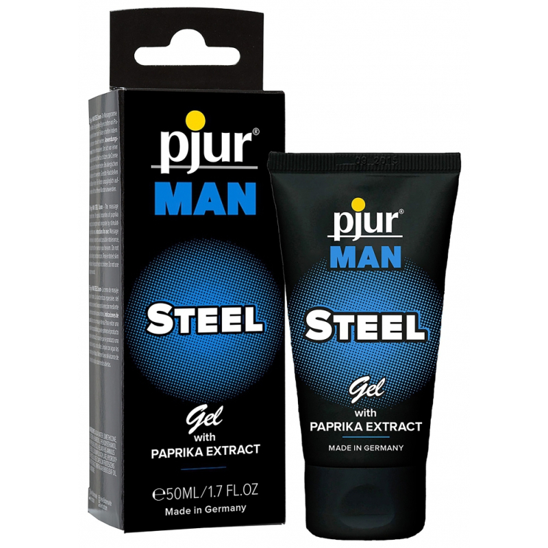 gel de massage intime steel pjur man 50ml