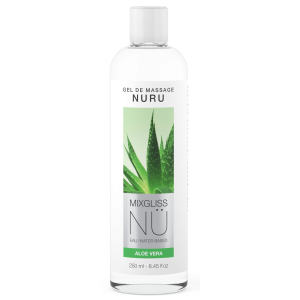 gel de massage nuru mixgliss aloe vera 250ml