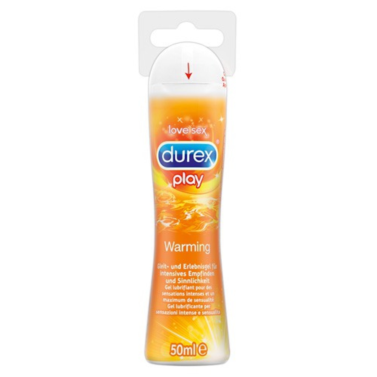 gel durex play warming 50ml