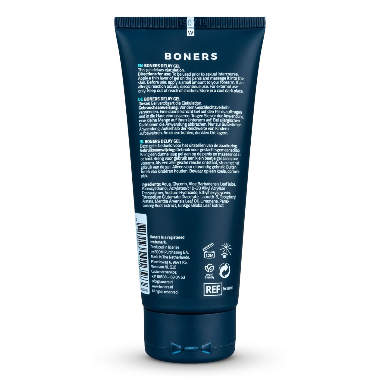 gel retardant boners 100ml 1