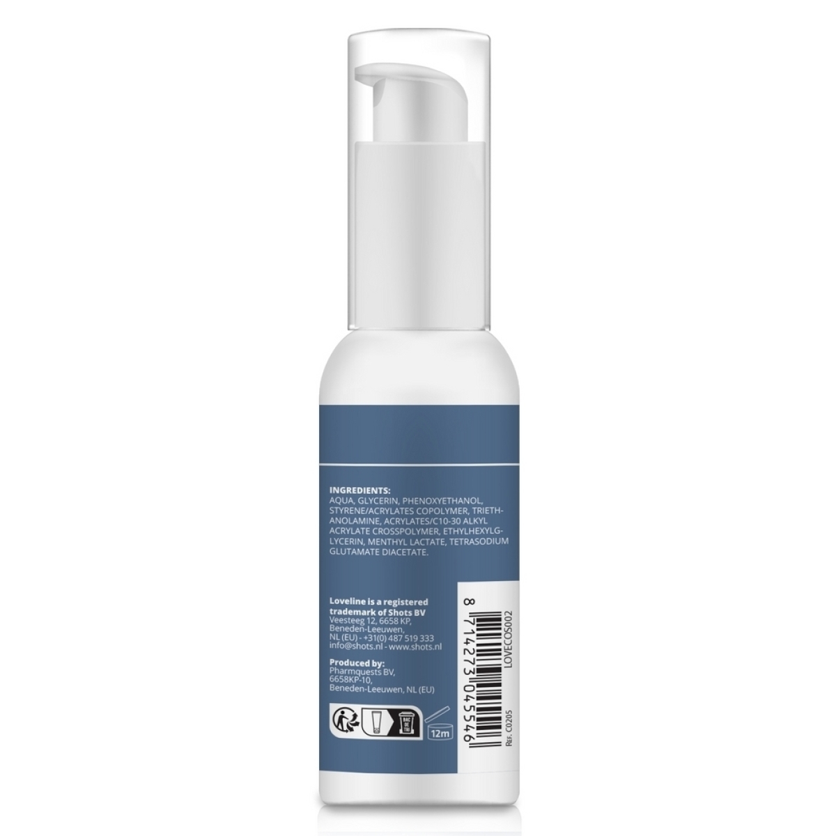 gel retardant loveline 50 ml 1