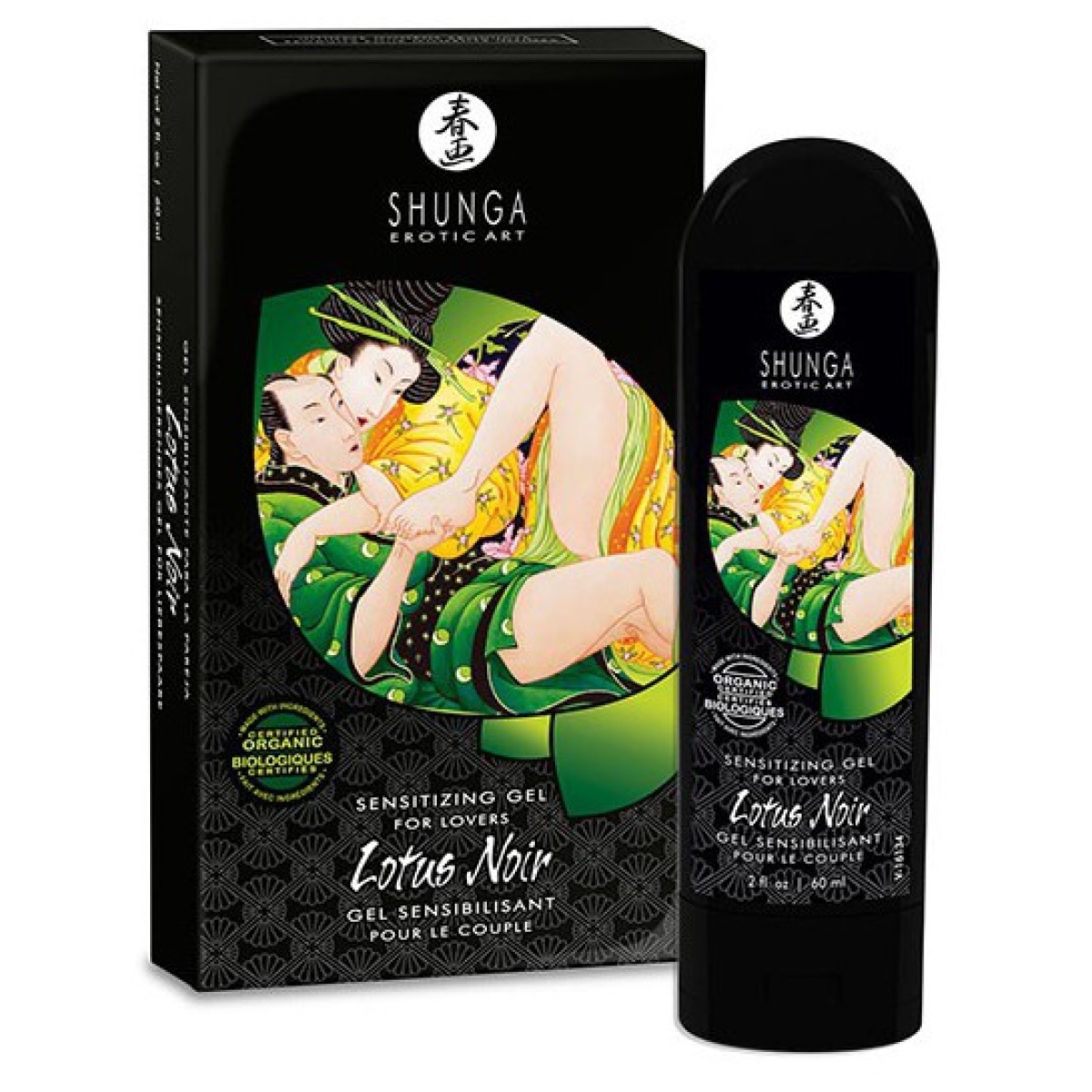gel sensibilisant pour couple lotus noir 60ml