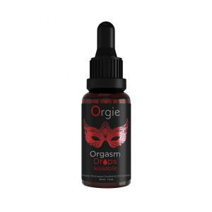 gel stimulant embrassable pour clitoris drops kiss 30ml