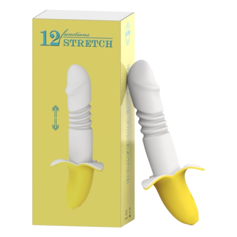 gode a poussee banana thrust 13 x 33cm 1