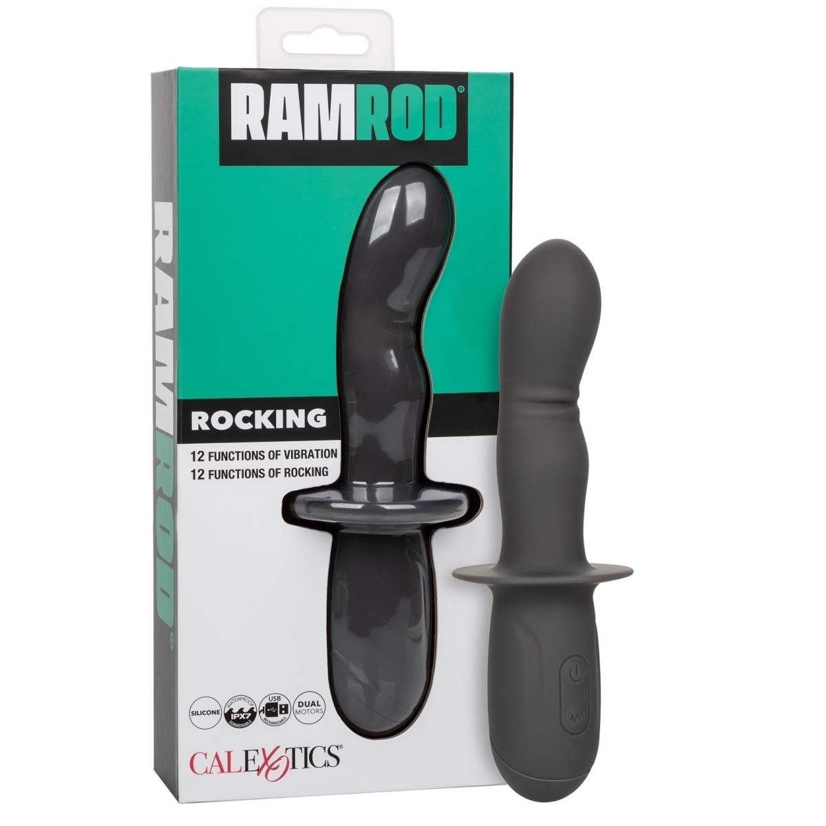 gode a tapotement avec poignee rocking ramrod 11 x 32cm 6