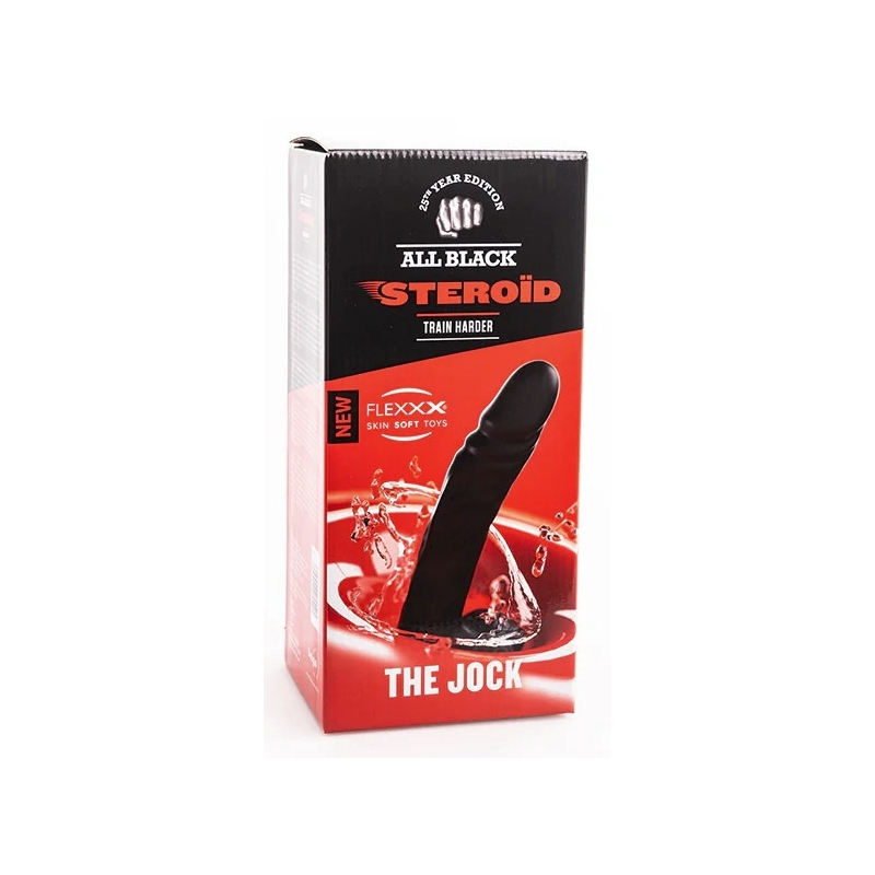 gode abs01 the jock all black steroid 22 x 55cm 1