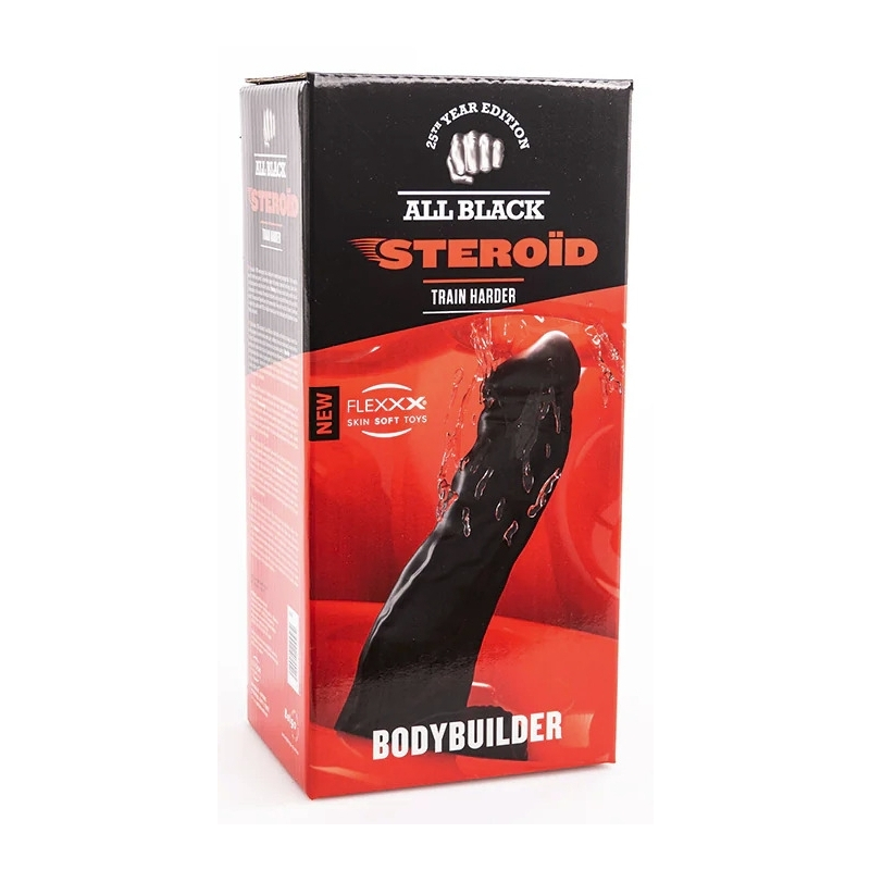gode abs06 bodybuilder all black steroid 26 x 8cm 1