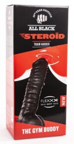gode abs10 the gym buddy all black steroid 27 x 85cm 1