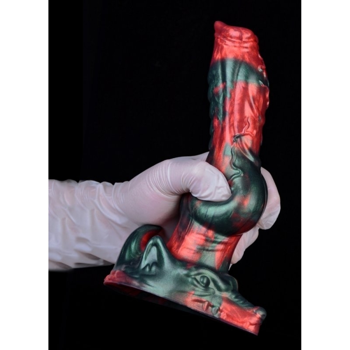 gode akorix 17 x 6cm noir et rouge 3