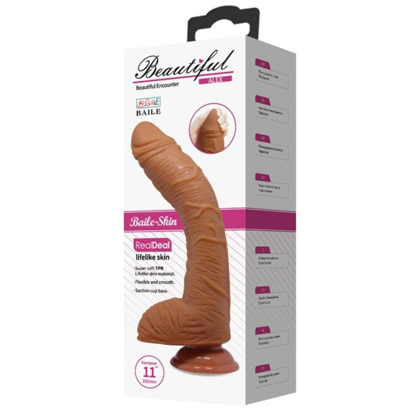 gode alex 20 x 5cm marron 1