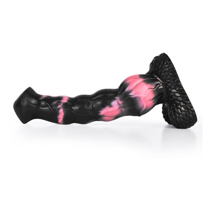 gode animal arhulf 21 x 6cm noir rose 2