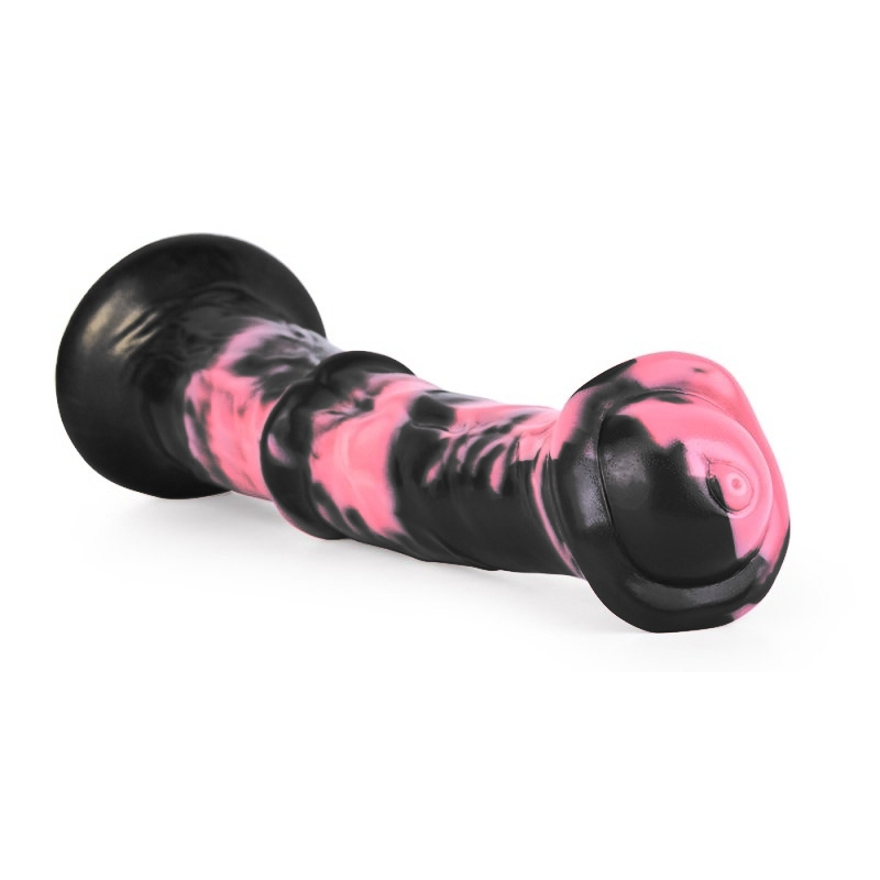gode animal exulf 26 x 6cm noir rose 2