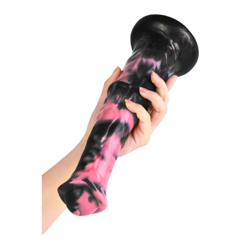 gode animal exulf 26 x 6cm noir rose 3