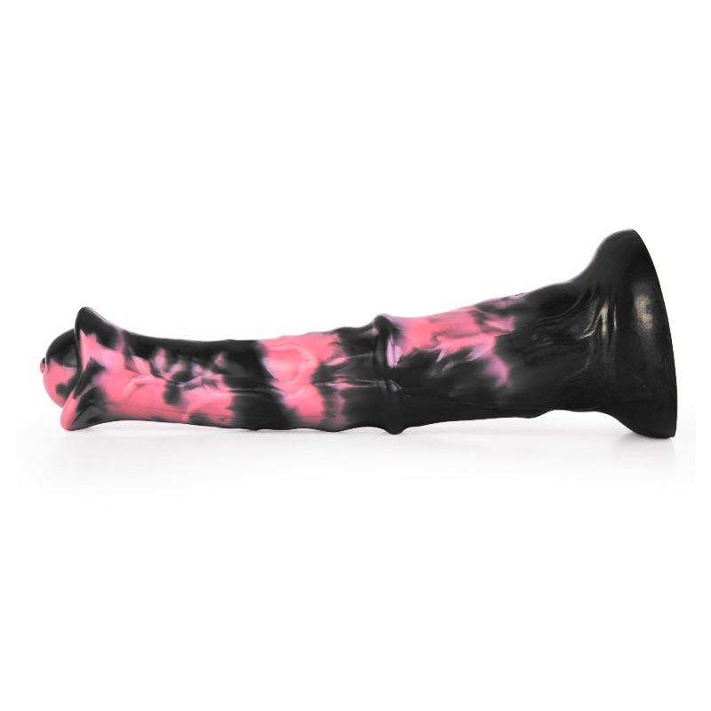 gode animal exulf 26 x 6cm noir rose 5