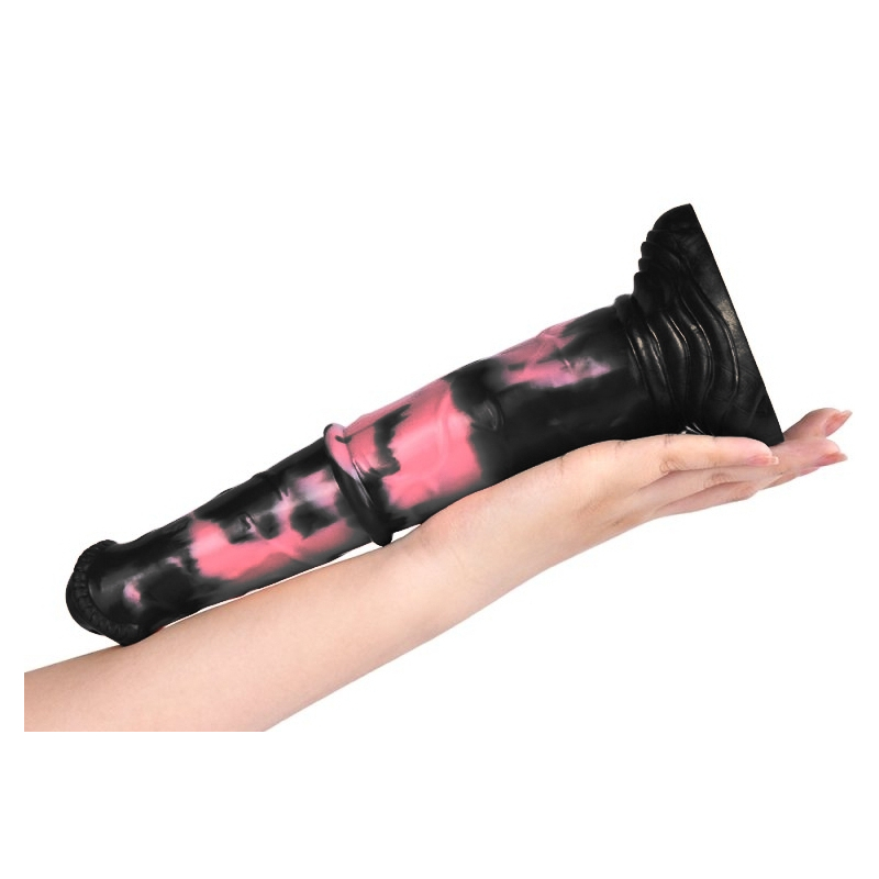 gode animal hulf 24 x 5cm noir rose 1