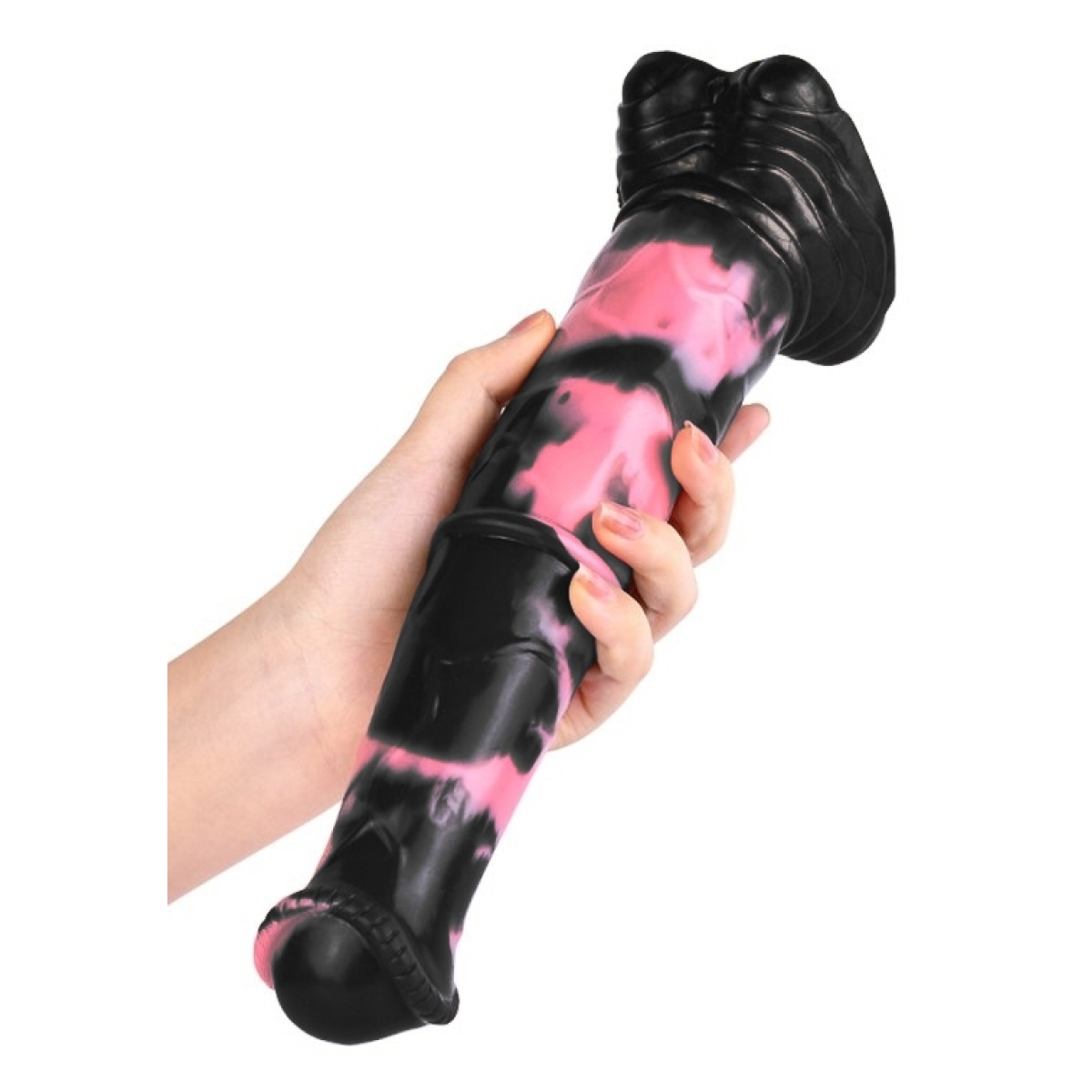 gode animal hulf 24 x 5cm noir rose 3