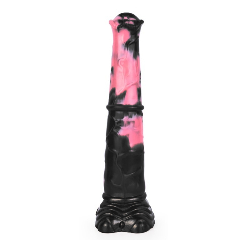 gode-animal-hulf-24-x-5cm-noir-rose gode animal hulf 24 x 5cm noir rose