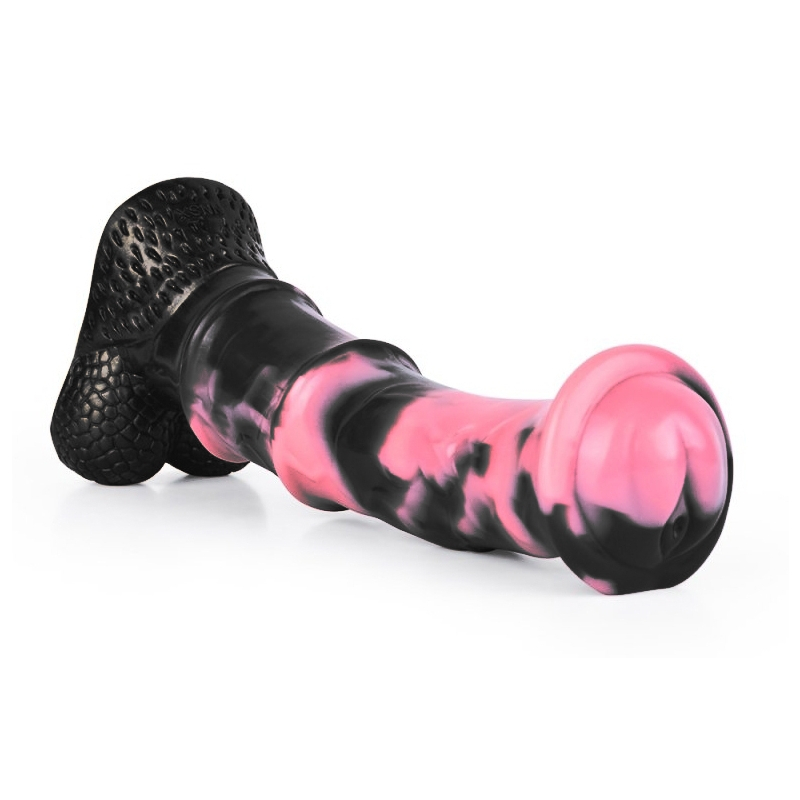 gode animal ponulf 22 x 55cm noir rose 1