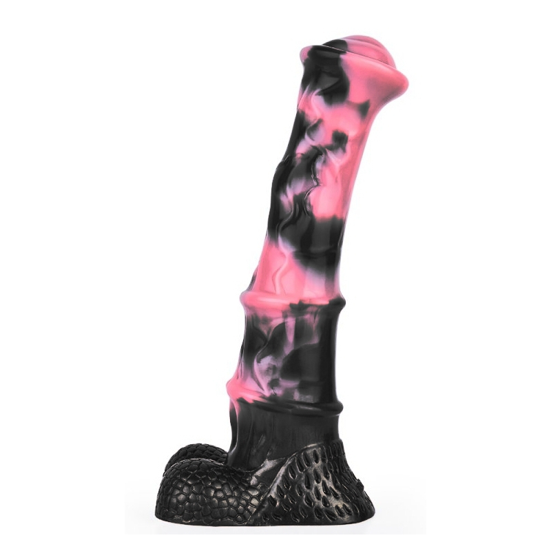 gode animal ponulf 22 x 55cm noir rose 2