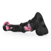 gode animal ponulf 22 x 55cm noir rose 3