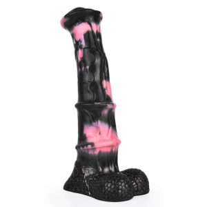 gode animal ponulf 22 x 55cm noir rose