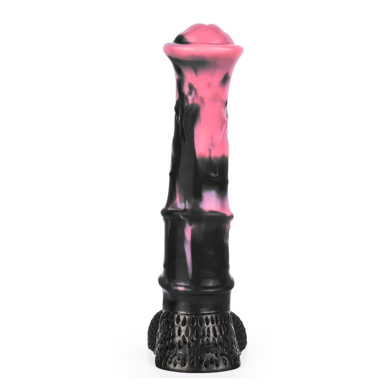 gode animal ponulf 22 x 55cm noir rose 4