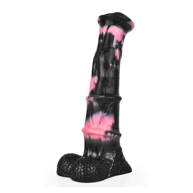gode animal ponulf 22 x 55cm noir rose 5