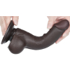 gode avec bourses sliding skin 13 x 38cm noir 3
