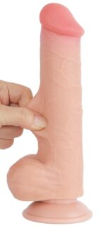 gode avec bourses sliding skin 15 x 45cm 3